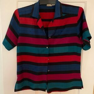 Vintage Liz Claiborne Elegant Blouse size 8